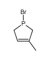 1-bromo-3-methyl-3-phospholene Structure