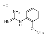 2-(2-methoxyphenyl)guanidine,hydrochloride结构式