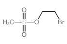 Bromoethyl methanesulfonate Structure