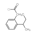 (2-butan-2-ylphenyl) carbonochloridate Structure