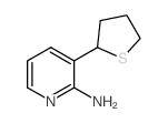 3-(thiolan-2-yl)pyridin-2-amine结构式