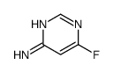 4-Pyrimidinamine, 6-fluoro- (9CI) Structure