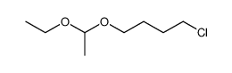 1-Chlor-3-(1'-aethoxyaethoxy)-butan结构式