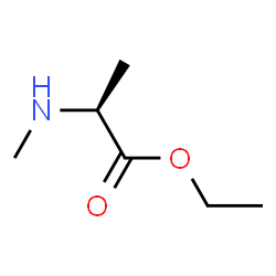 L-Alanine, N-methyl-, ethyl ester (9CI) structure