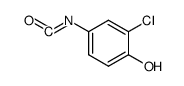 Phenol,2-chloro-4-isocyanato-结构式