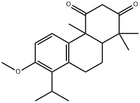 4a,9,10,10a-Tetrahydro-7-methoxy-1,1,4a-trimethyl-8-(1-methylethyl)-2,4(1H,3H)-phenanthrenedione picture