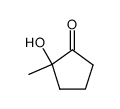 2-hydroxy-2-methylcyclopentanone结构式