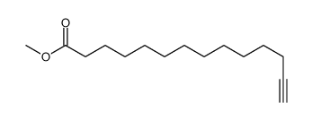 13-Tetradecynoic acid methyl ester structure