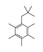 1-(2,2-dimethylpropyl)-2,3,4,5,6-pentamethylbenzene Structure