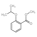 methyl 2-propan-2-yloxybenzoate结构式