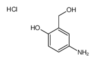 4-amino-2-(hydroxymethyl)phenol,hydrochloride Structure