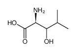 beta-hydroxyleucine structure