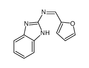 N-(1H-benzimidazol-2-yl)-1-(furan-2-yl)methanimine结构式