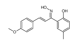 1-(2-Hydroxy-5-methylphenyl)-3-(4-methoxyphenyl)-2-propen-1-one oxime picture