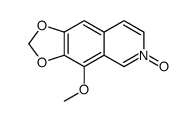 4-methoxy-6-oxido-[1,3]dioxolo[4,5-g]isoquinolin-6-ium Structure