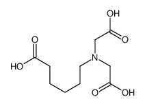 6-[bis(carboxymethyl)amino]hexanoic acid Structure