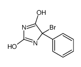 5-bromo-5-phenylimidazolidine-2,4-dione Structure