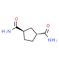 1,3-Cyclopentanedicarboxamide,(1R,3R)-rel-(9CI) Structure