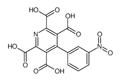 4-(3-nitrophenyl)pyridine-2,3,5,6-tetracarboxylic acid结构式