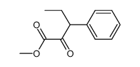 methyl 3-phenyl-2-oxopenten-3-ate结构式