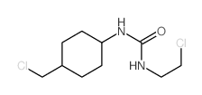 Urea,N-(2-chloroethyl)-N'-[4-(chloromethyl)cyclohexyl]-, trans- (9CI) Structure