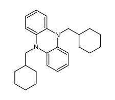 5,10-bis(cyclohexylmethyl)phenazine结构式