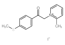 2-(2-methyl-2H-pyridin-1-yl)-1-(4-methylsulfanylphenyl)ethanone structure