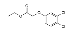 ethyl 2-(3,4-dichlorophenoxy)acetate structure