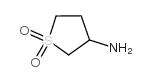 3-Thiophenamine,tetrahydro-, 1,1-dioxide Structure