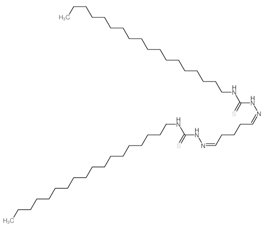Glutaraldehyde,bis(4-octadecyl-3-thiosemicarbazone) (7CI,8CI)结构式