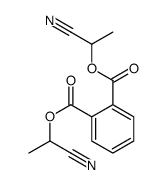 bis(1-cyanoethyl) benzene-1,2-dicarboxylate Structure