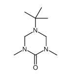 5-tert-butyl-1,3-dimethyl-1,3,5-triazinan-2-one结构式
