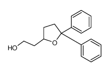 2-(5,5-diphenyloxolan-2-yl)ethanol结构式