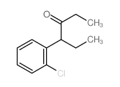4-(2-chlorophenyl)hexan-3-one结构式