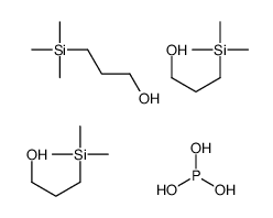 Phosphorous acid 3-(trimethylsilyl)propyl ester structure