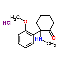 2-methoxy Ketamine (hydrochloride)结构式