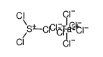 trichlorosulfonium hexachlorotantalate(V)结构式