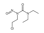 1-(2-chloroethyl)-3,3-diethyl-1-nitrosourea结构式
