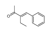 (E)-3-ethyl-4-phenyl-3-buten-2-one结构式