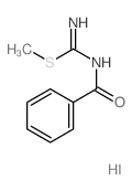 Carbamimidothioic acid,benzoyl-, methyl ester, monohydriodide (9CI) picture