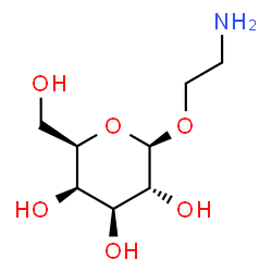 2-Aminoethyl β-D-galactopyranoside结构式