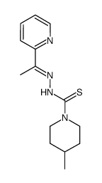 2-acetylpyridine 4',4'-(3-methylpentamethylene)thiosemicarbazone结构式