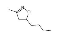 3-methyl-5-n-butyl-Δ2-isoxazoline结构式