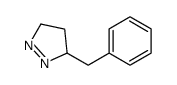 3H-Pyrazole,4,5-dihydro-3-(phenylmethyl)-结构式