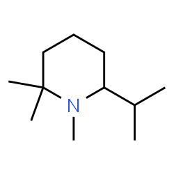 Piperidine, 1,2,2-trimethyl-6-(1-methylethyl)- (9CI)结构式