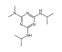 2,4-Bisisopropylamino-6-dimethylamino-1,3,5-triazin Structure