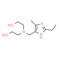 Ethanol, 2,2-[[(2-ethyl-5-methyl-1H-imidazol-4-yl)methyl]imino]bis- (9CI) Structure