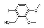 2,3-dimethoxy-5-iodobenzyl alcohol结构式