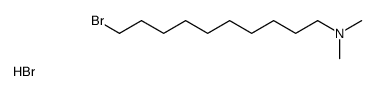 10-bromo-N,N-dimethyldecan-1-amine,hydrobromide结构式