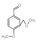 4-甲氧基-3-(甲氧基甲基)苯甲醛结构式